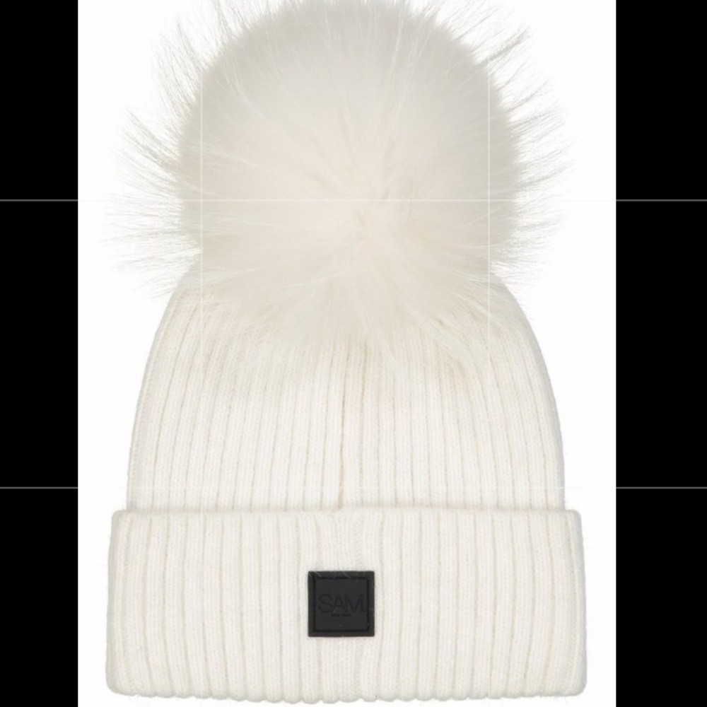 SAM. fur beanie